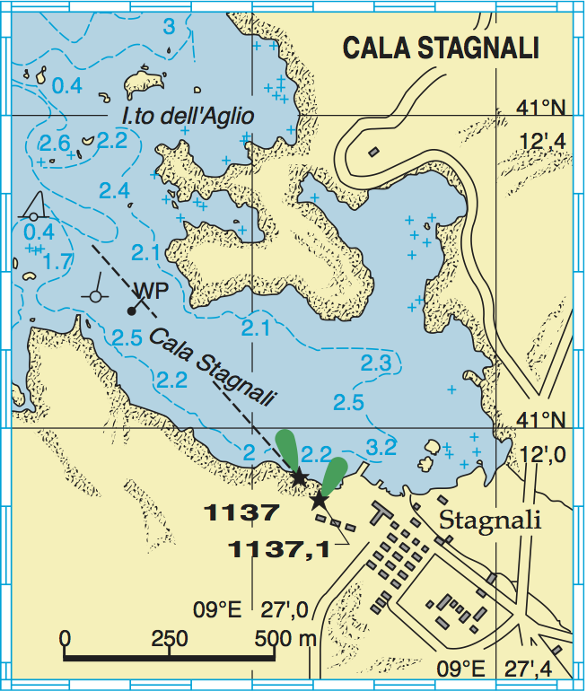 Planimetria I. Caprera - Cala Stagnali