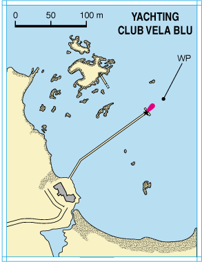 Planimetria Yachting Club Vela Blu