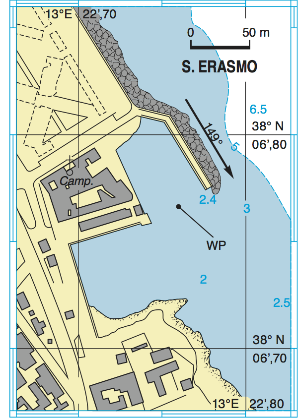 Planimetria Palermo - Sant'erasmo