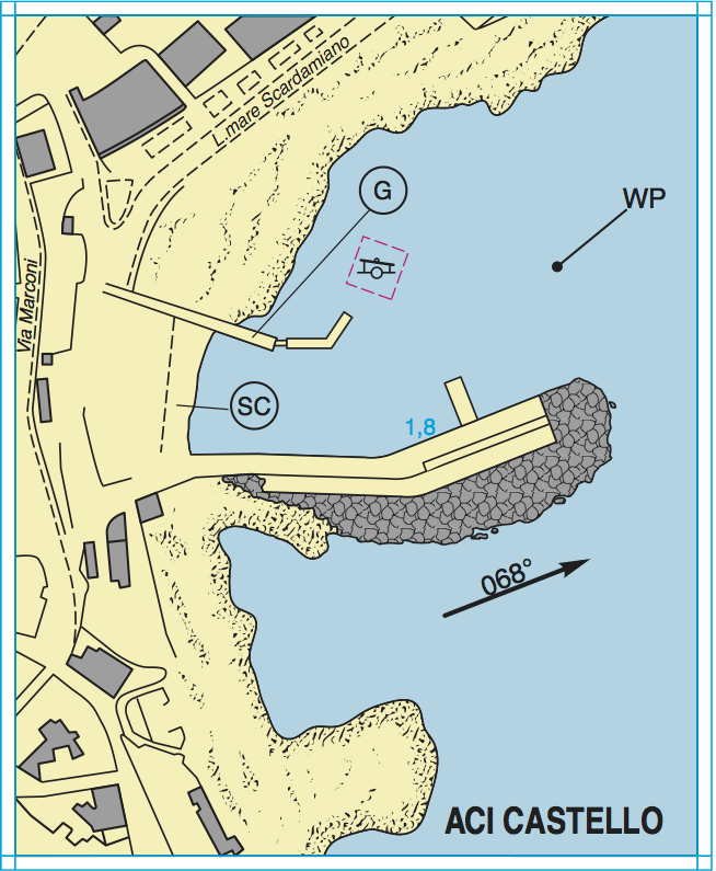 Planimetria Aci Castello
