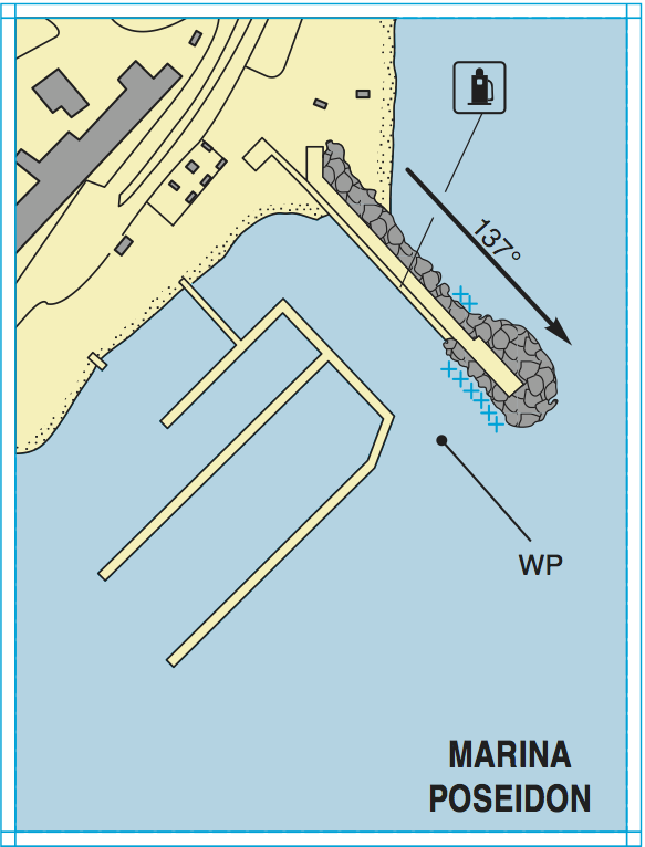 Planimetria Milazzo - Marina Poseidon