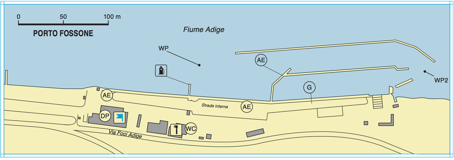 Planimetria Porto Fossone