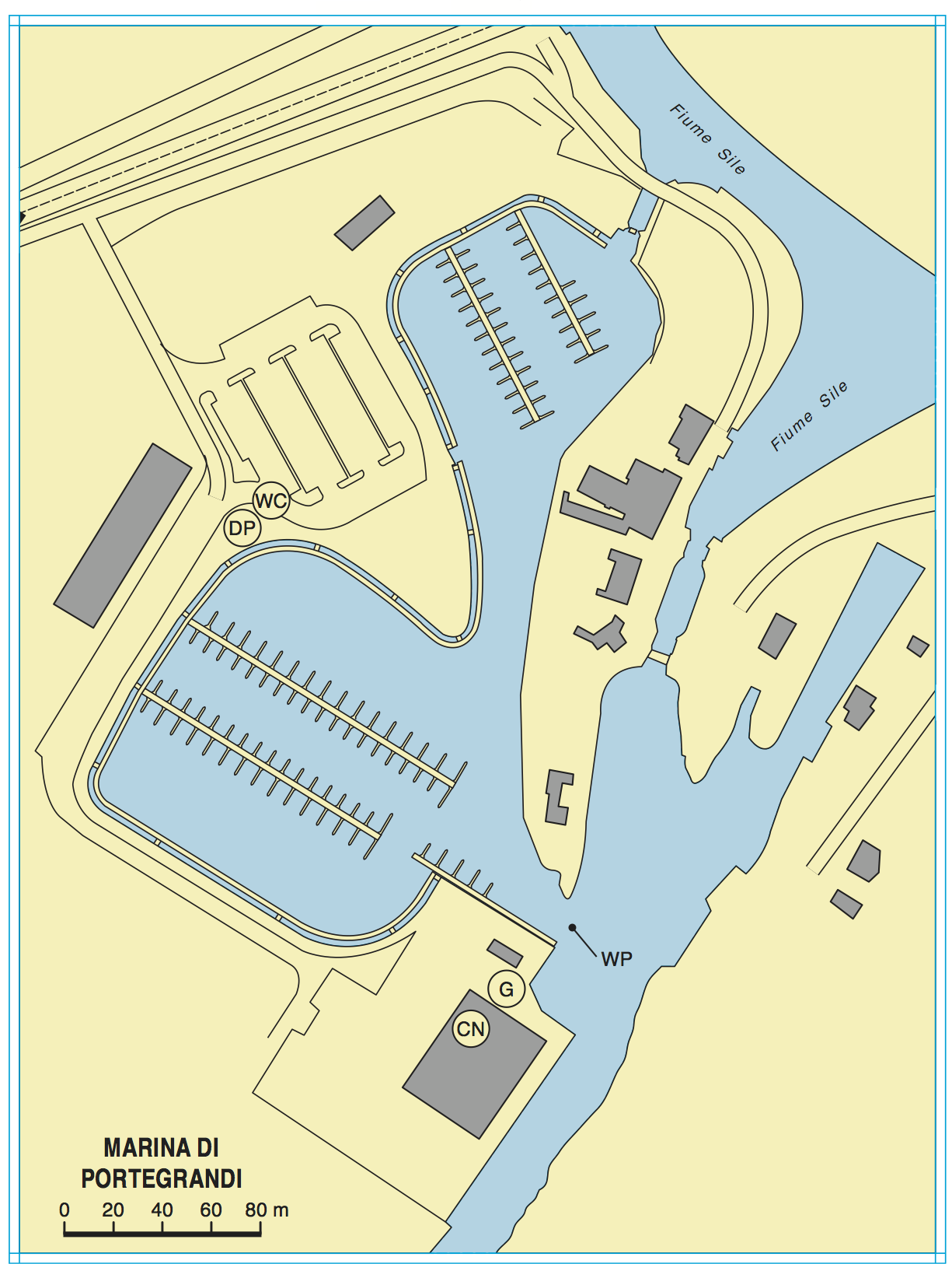 Planimetria Marina Di Portegrandi