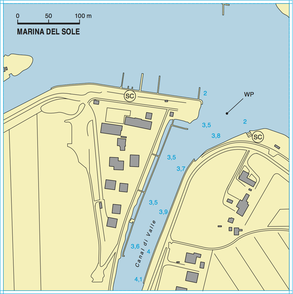 Planimetria Marina Del Sole