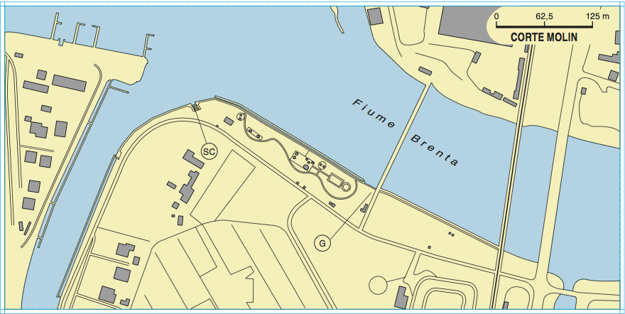 Planimetria Corte Molin Yachting Club