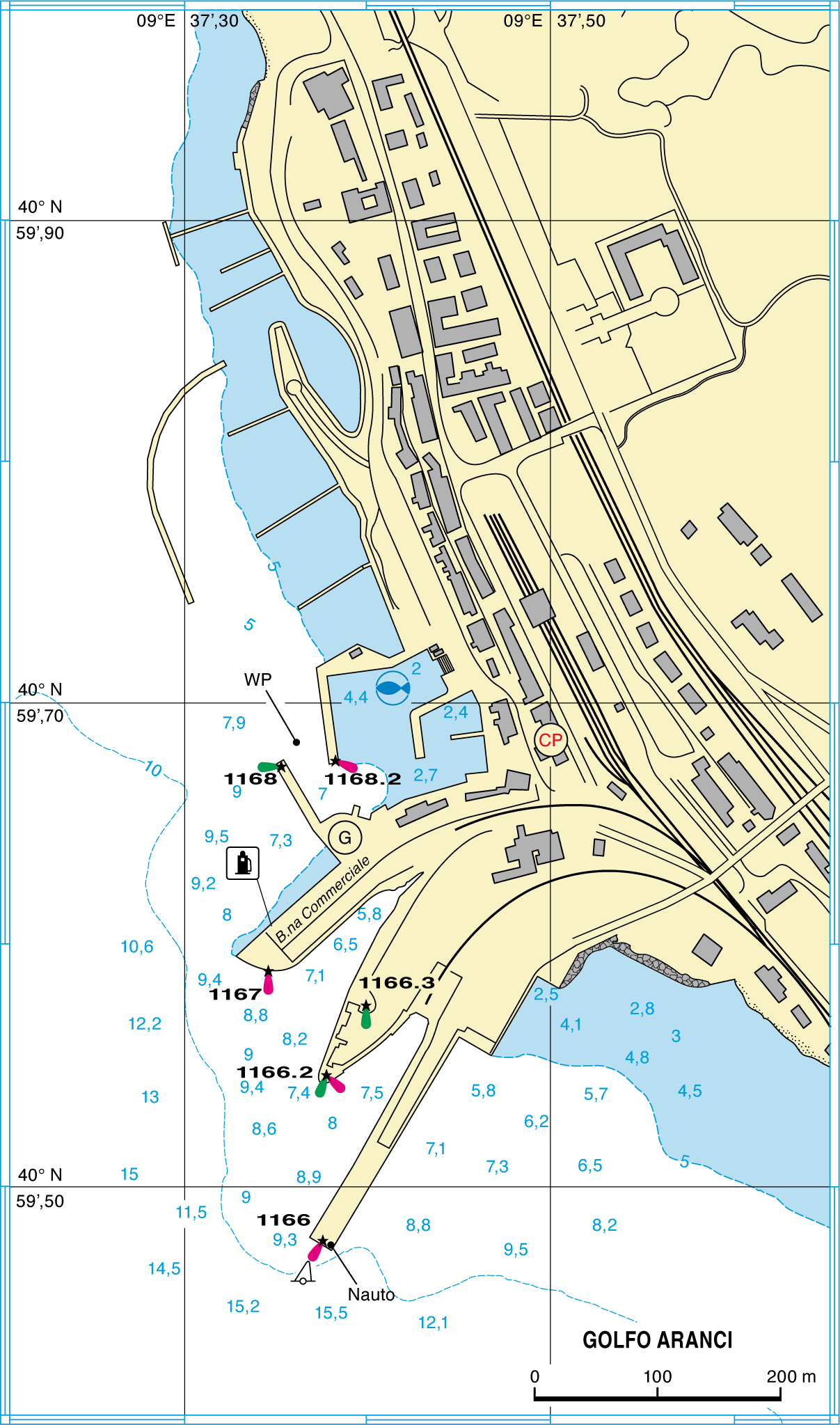 planimetria Golfo Aranci